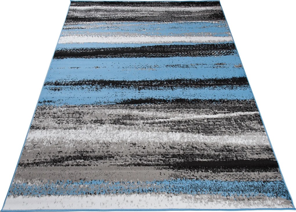 TA Koberec Q542A BLUE MAYA PP EYM Sivý Obdĺžnikový Rozmer: 180x250 cm