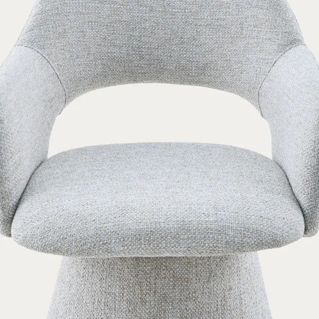 Jedálenská stolička GOMBE otočná, béžová 774874