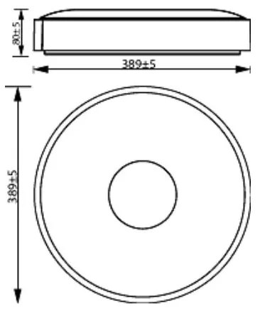 Philips - LED Stmievateľné stropné svietidlo COINER LED/24W/230V 4000K čierna