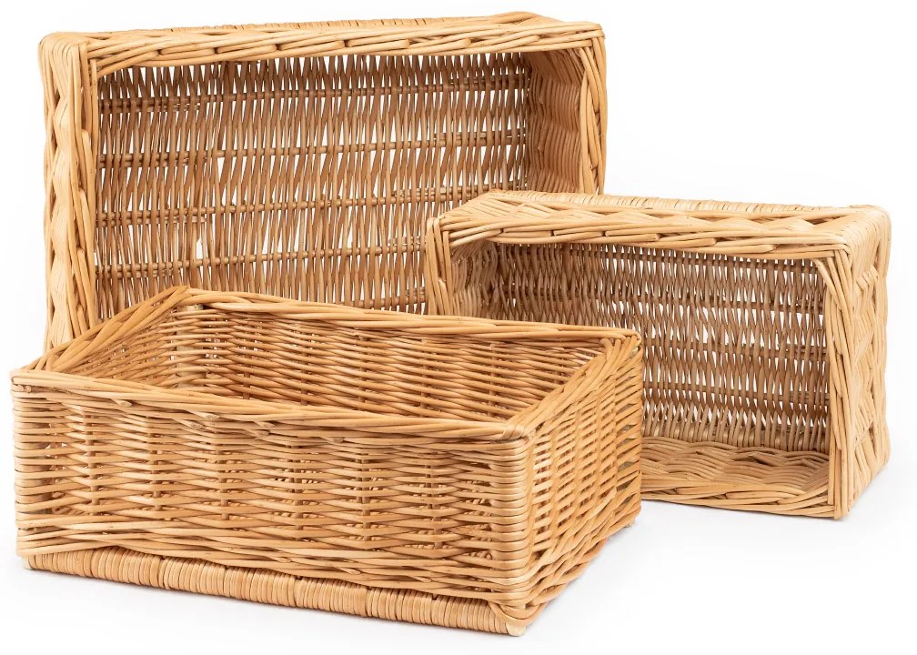 Prútená zásuvka Eske I.š. 50 x hl. 23 x v. 19(cm)poslední kus skladem