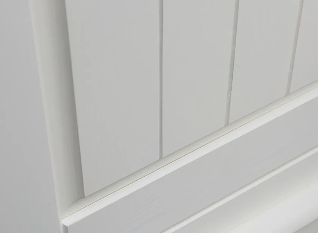 PROXIMA.store - Rustikálny písací stôl 1.1 - BELLUNO ELEGANTE FARBA: biela - dub