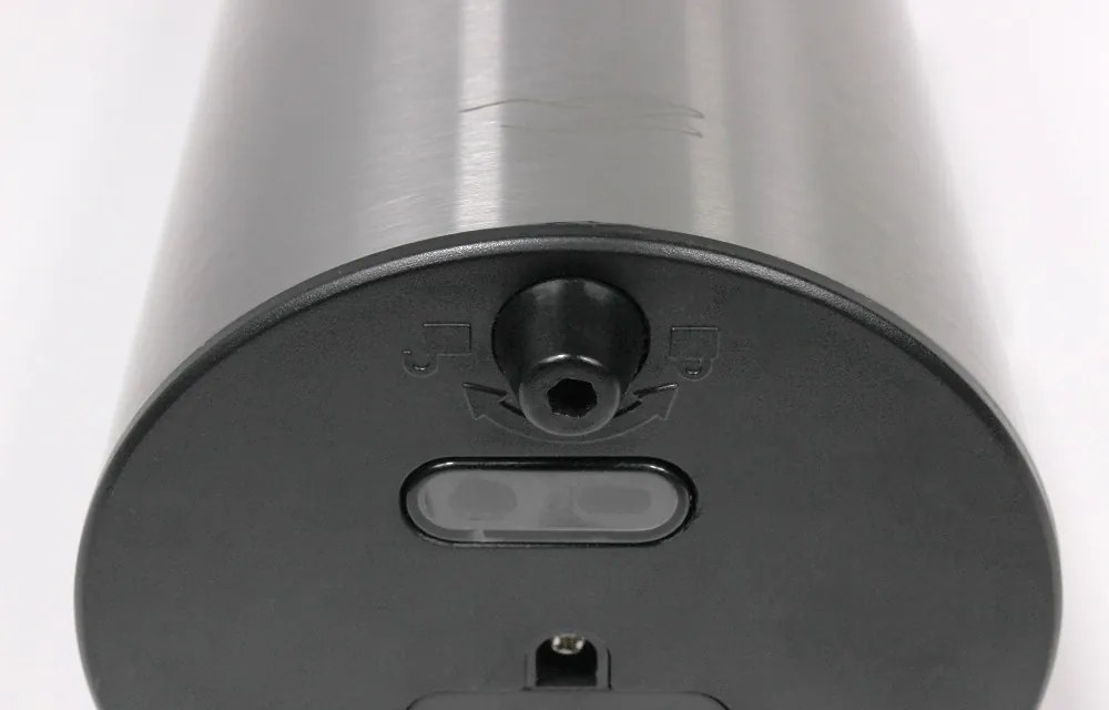 Bezdotykový dávkovač penového mydla Donner Round 700 ml, matný nerez