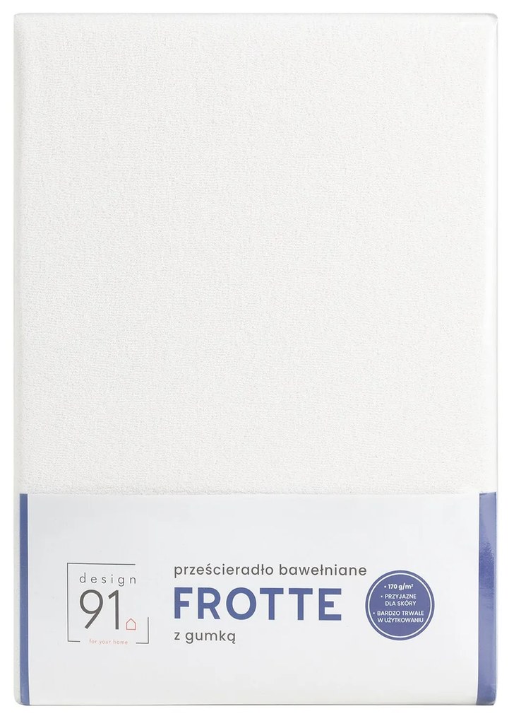 FROTÉ PRESTIERADLO 120X200 CM, VÝŠKA 20 CM KRÉMOVÉ