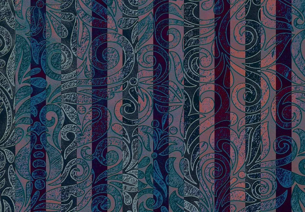 Fototapeta - Ornament prúžkovaný (254x184 cm)