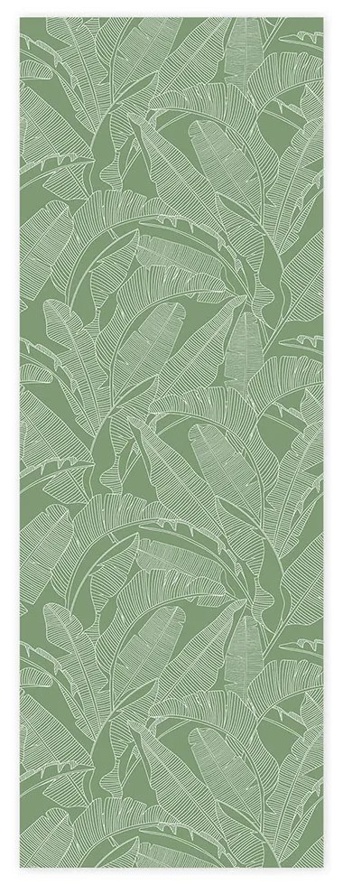 DEKORNIK Classic Big Palm Leaves Green - Tapeta