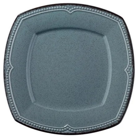 24-dielna jedálenská súprava, modrá/porcelán