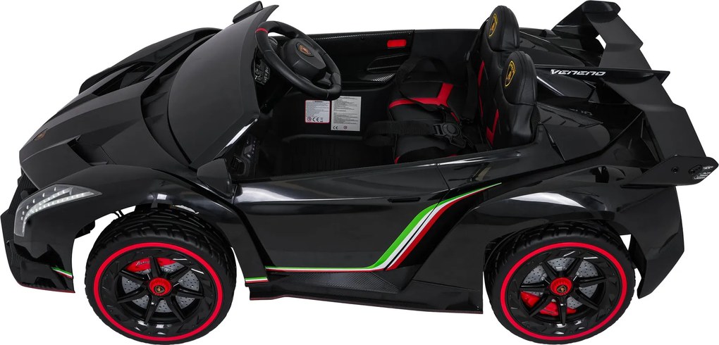 Ramiz Lamborghini Veneno vozidlo Čierna