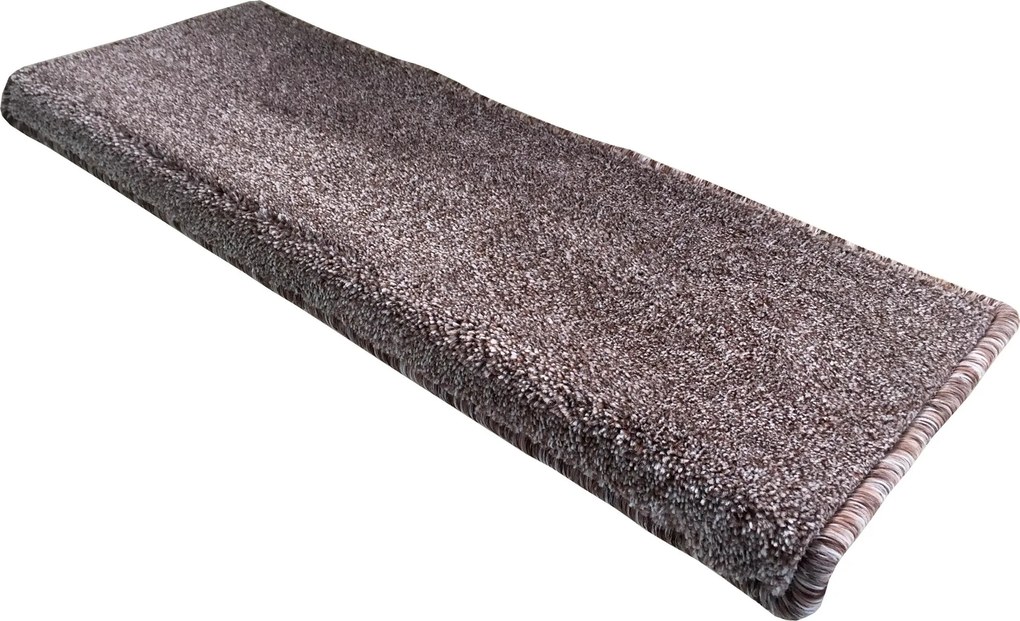 Nášľapy na schody Apollo Soft béžový obdĺžnik - 24x65 obdĺžnik (rozmer vrátane ohybu) Vopi