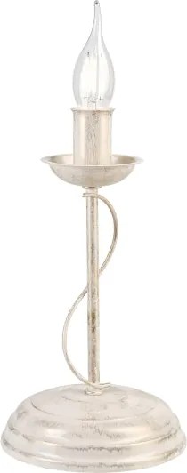 Stolná lampa ANTON 1xE14/60W/230V biela patina
