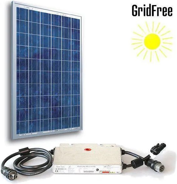 GWL/Power GridFree solárna zostava - Panel 270Wp + mikromenič 230V/248W