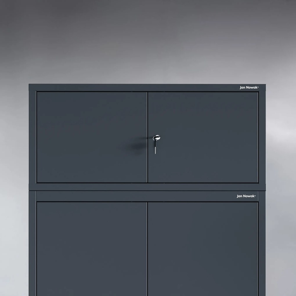 Nadstavec na skriňu antracitová, 800x380x400 mm: EWA