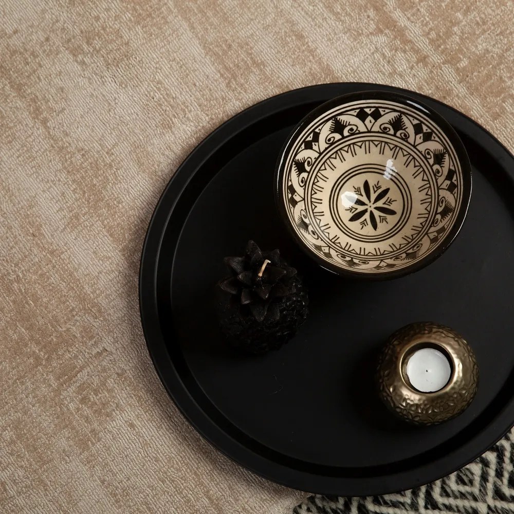 Obsession, Ručne tkaný kusový koberec Maori 220 Beige, 120x170, béžová, chodba / predsieň