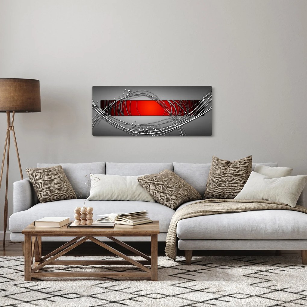 Abstraktný obraz (120x50 cm)