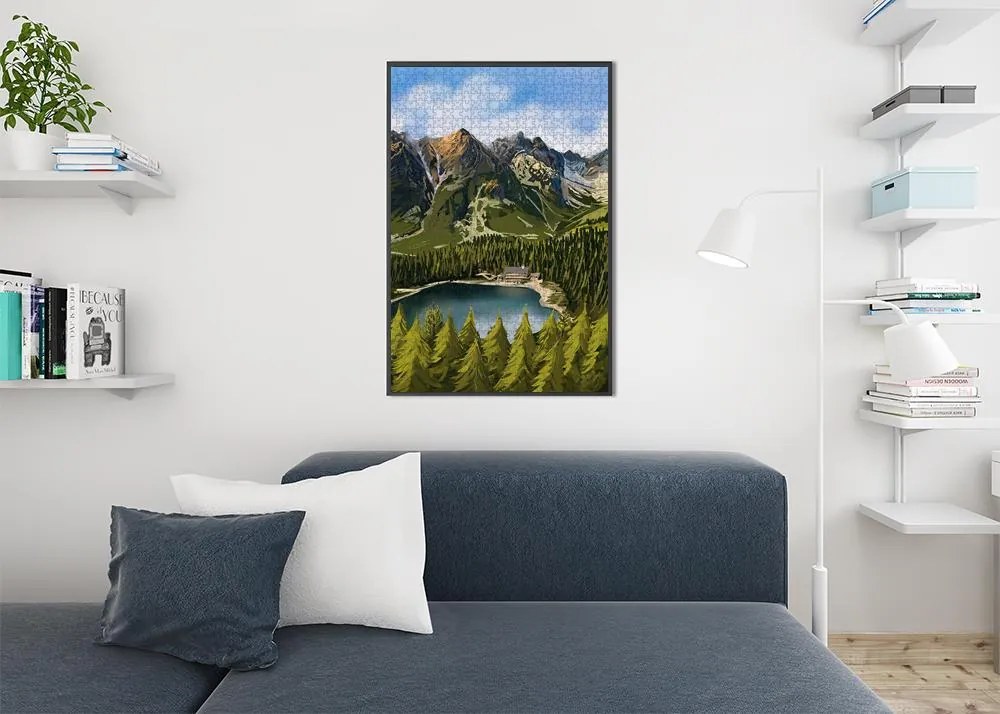 Puzzle Popradské pleso - 500 dielikové (33,5x48cm) - 26,9€