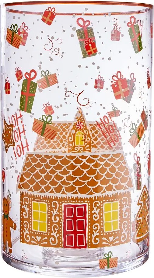 CHRISTMAS DELIGHT Lampáš perníkový panáčik 30 cm