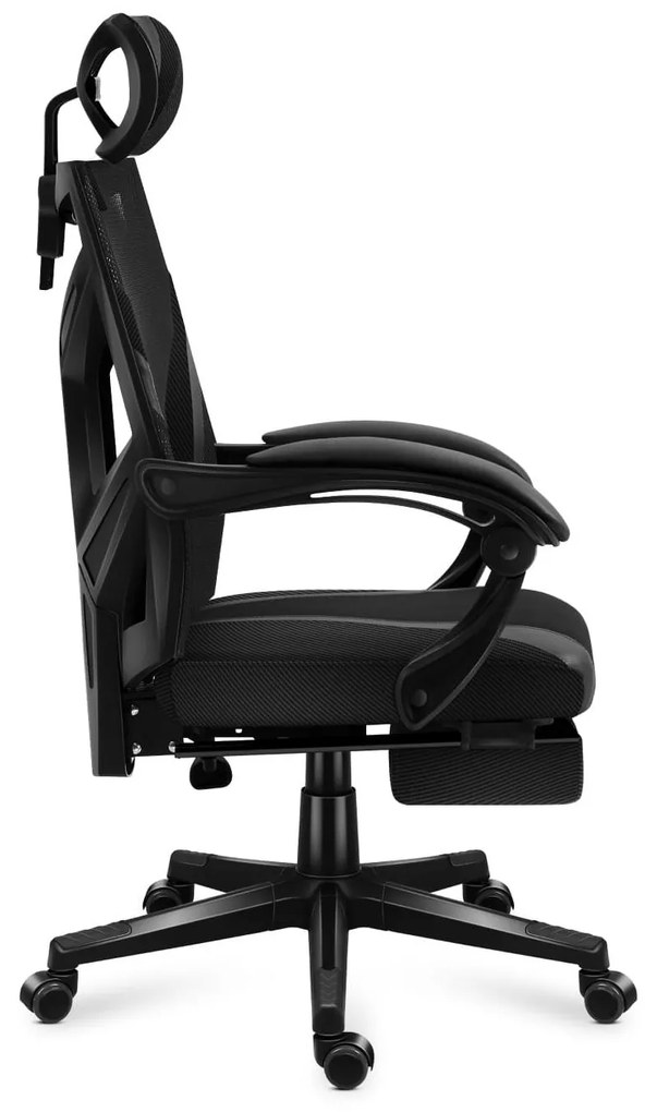 Herné kreslo Cruiser 5 (čierna). Akcia -18%. Vlastná spoľahlivá doprava až k Vám domov. 1087450