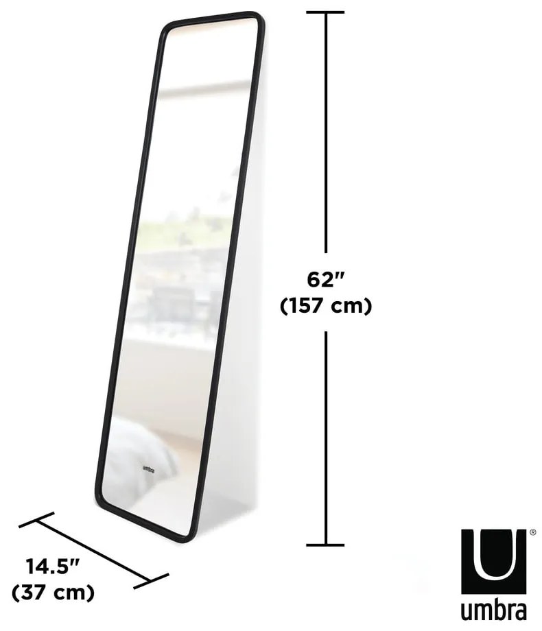 Stojacie zrkadlo 37x157 cm Hub – Umbra