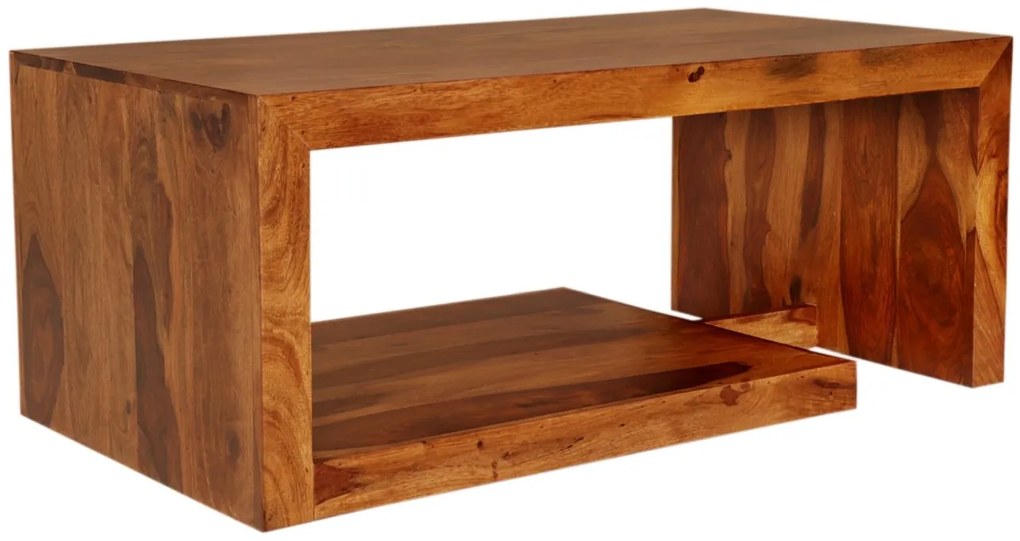 furniture-nabytek.cz - Drevený konferenčný stolík masív palisander 110x60x45