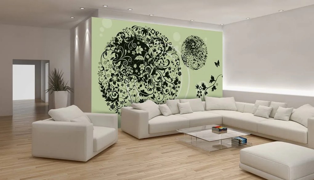 Fototapeta - Kvetinové umenie - abstraktné (152,5x104 cm)