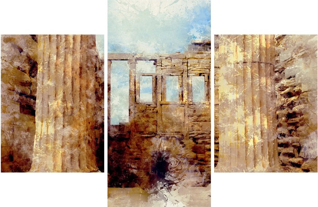 Obraz - Érechthéion, Atény, Grécko (90x60 cm)