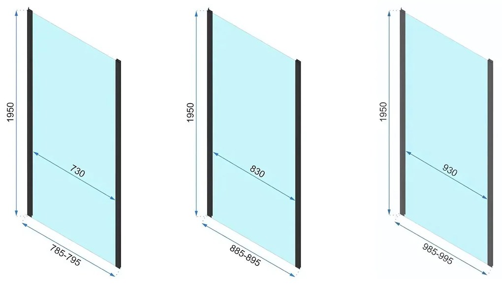 Rea Rapid Slide, sprchovací kút s posuvnými dverami 160(dvere) x 80(stena), 6mm číre sklo, zlatý matný profil, KPL-K9381