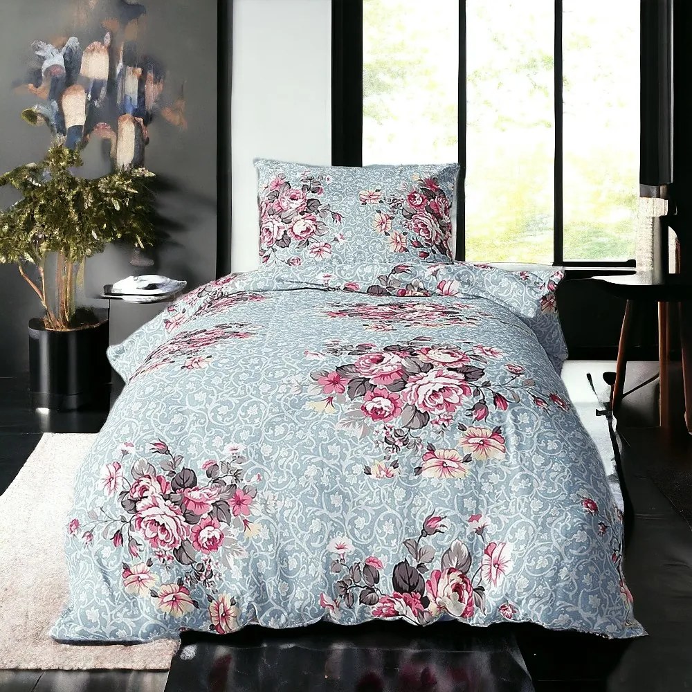 Bavlnené obliečky TORRE BADAN 4-dielna sada 140x200 cm