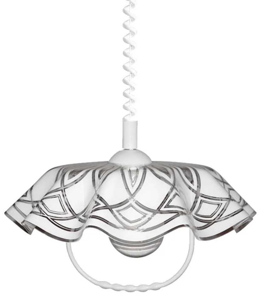 Prezent 74197 B05 - Sťahovací luster LYRA 1xE27/60W/230V