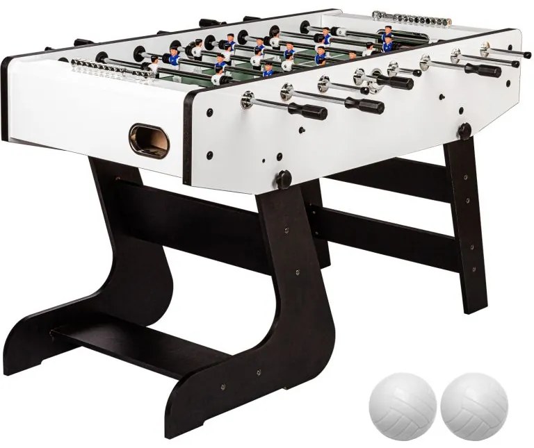 GamesPlanet® 67658 Stolný futbal Liverpool, 141x125x89 cm, biely