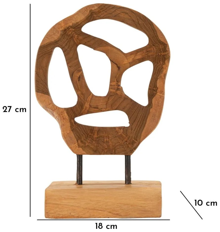 Drevená soška (výška 27 cm) Lubang – Mauro Ferretti