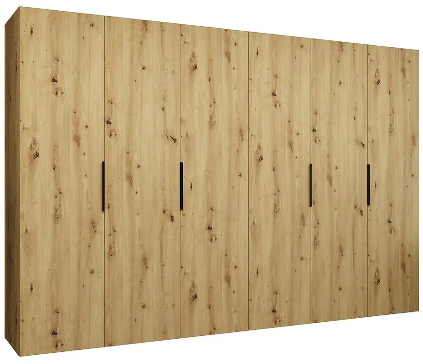 Skriňa Marbella I 300 artisan čierna