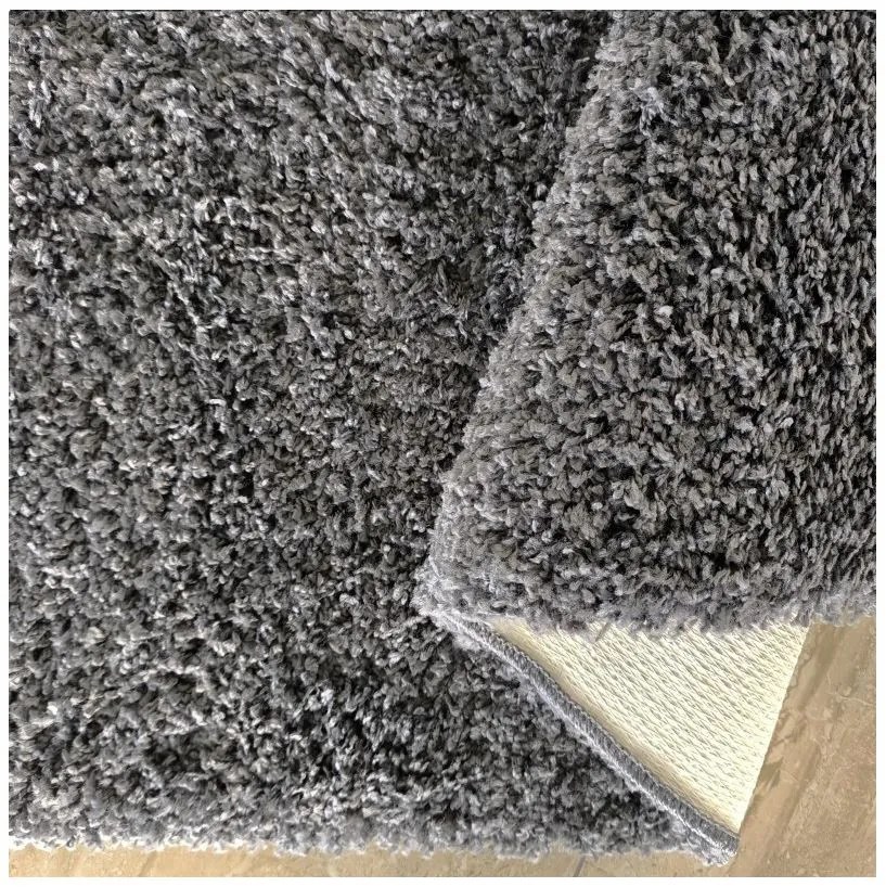 Moderné koberec SHAGGY Camila - grafitový