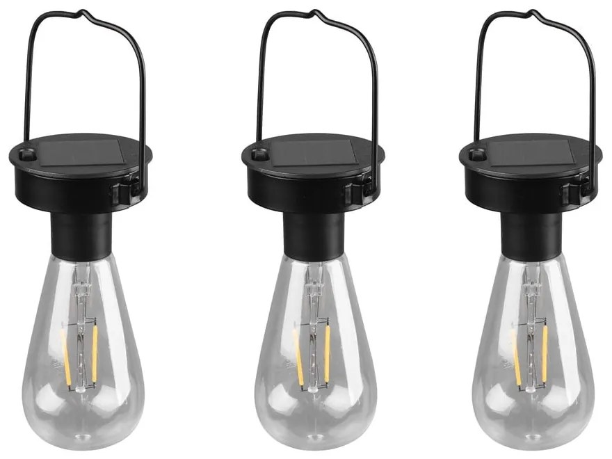 LED závesné solárne vonkajšie svietidlo ø 7 cm Campus - Reality