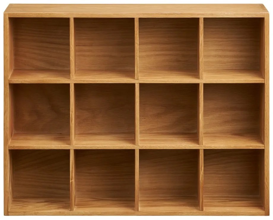 Poschodová polica v dekore duba v prírodnej farbe 11 cm Soria – House Nordic