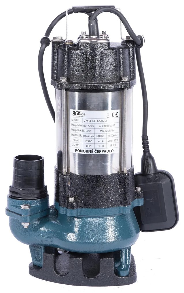 XTline Ponorné čerpadlo na odpadovú vodu 750W