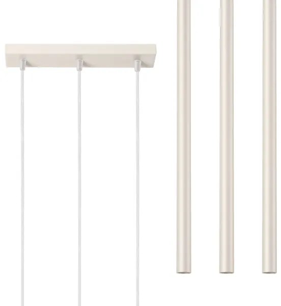 Sollux SL.1514 - Luster na lanku PASTELO 3xG9/8W/230V krémová