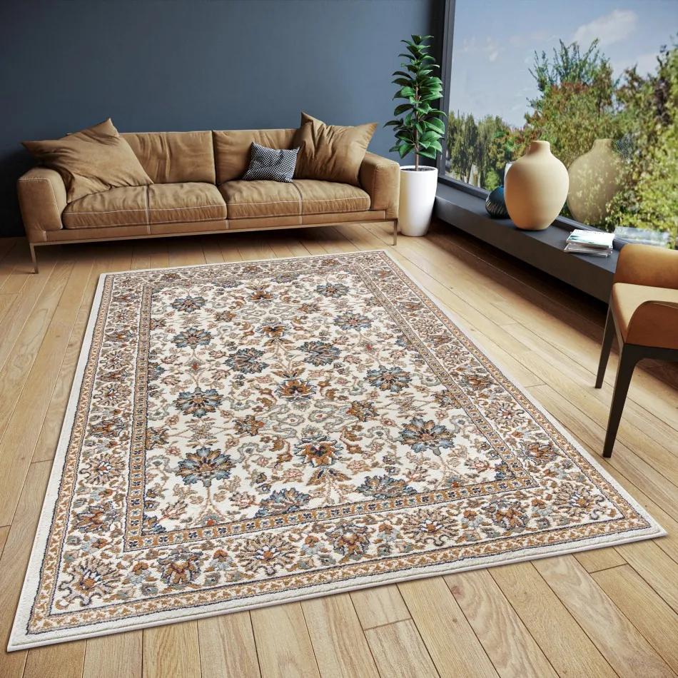 Hanse Home Collection koberce Kusový koberec Luxor 105636 Saraceni Cream Multicolor - 140x200 cm