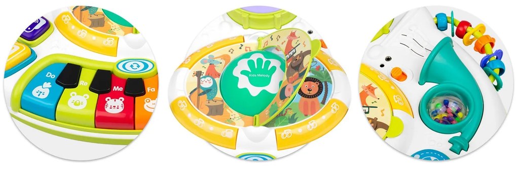 Ricokids Učebný stôl s hudbou BT RK-812