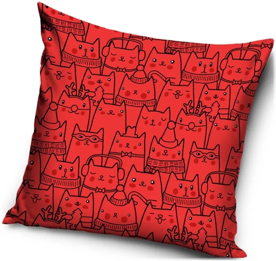 Dekoračný vankúš Mačací snem - 40 x 40 cm