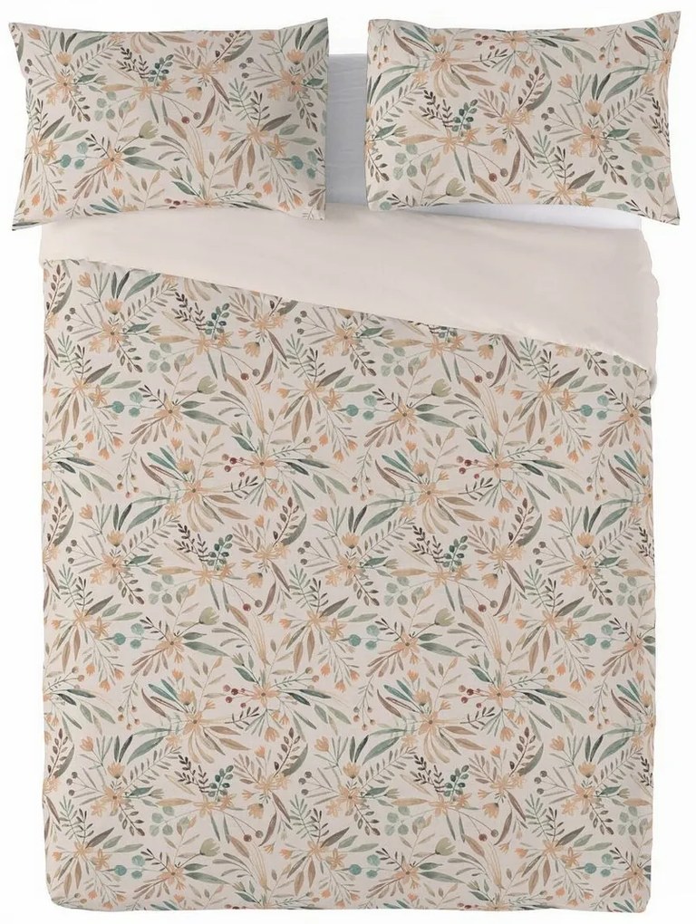 Obliečky zo zmesi bavlny a ľanu Lúka, 160 x 200 cm, 2 ks 70 x 80 cm