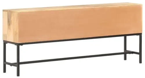 vidaXL Komoda 145x30x60 cm masívne mangovníkové drevo-