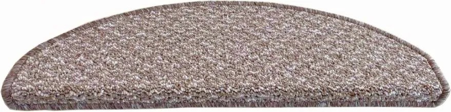 DOPREDAJ: 28x65 půlkruh cm Nášlapy na schody Toledo béžové půlkruh, samolepící - 28x65 polkruh (rozmer vrátane ohybu) Vopi