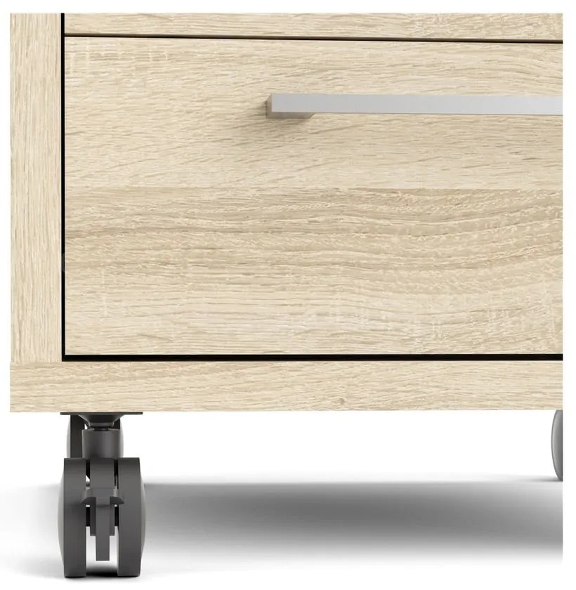 Uzamykateľná skrinka v dekore duba v prírodnej farbe 48x68 cm Prima – Tvilum