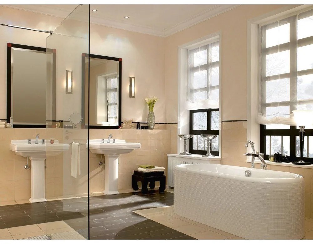 VILLEROY & BOCH Nexus Duo oválna vaňa z materiálu Quaryl, odtok v strede, 1771 x 771 x 450 mm, biela alpská, UBQ180NEU7V-01