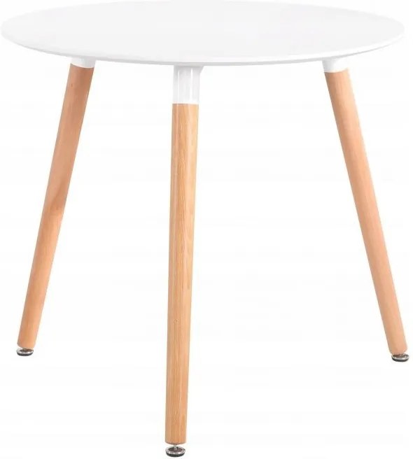 MODERNHOME Jídelní stolek 60cm Noah bílý