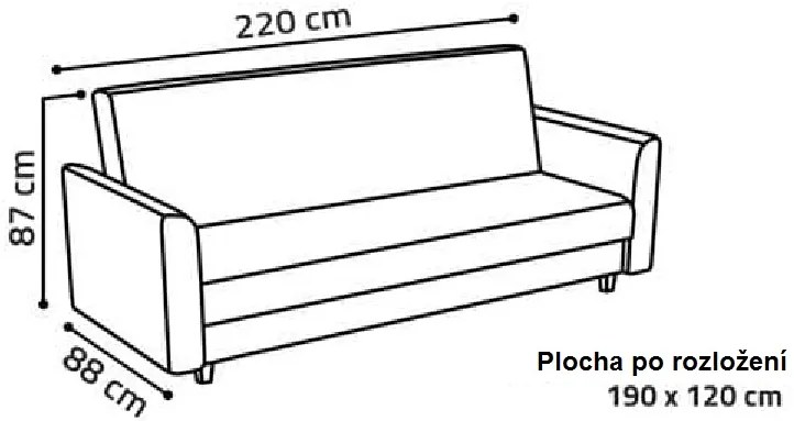 Pohovka Sfinga 04