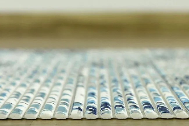 Kúpelňová penová rohož Softy-tex 828 modrá