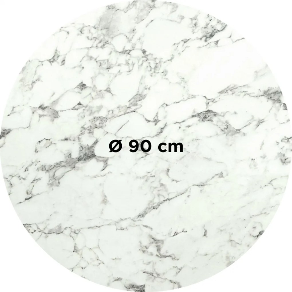 COMPACT 12 MARBLE TORANO - STOLOVÁ DOSKA Ø90 cm