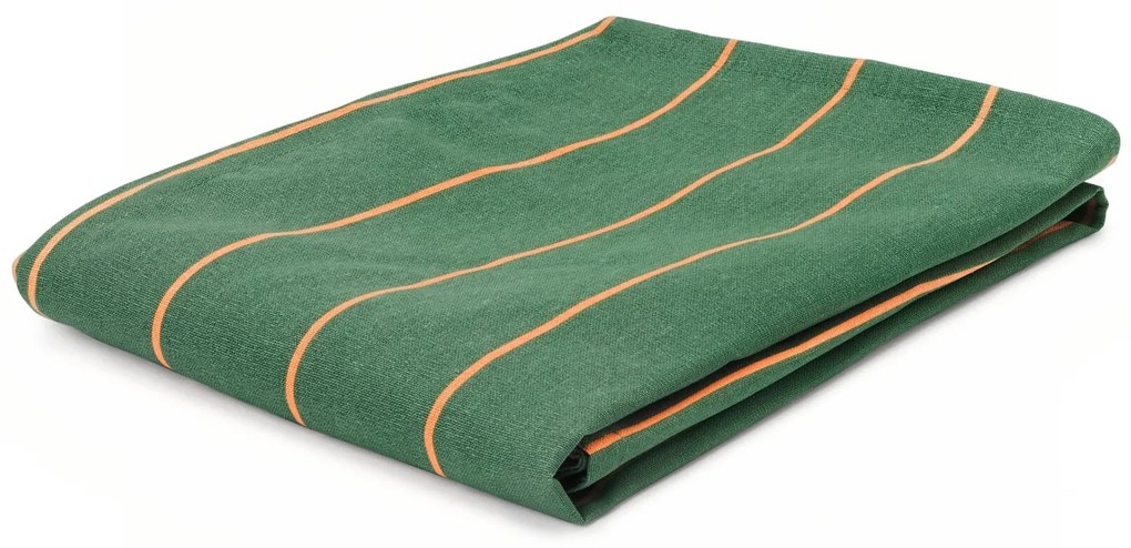 Umývateľný obrus, cca 90 x 90 cm, prúžkovaný