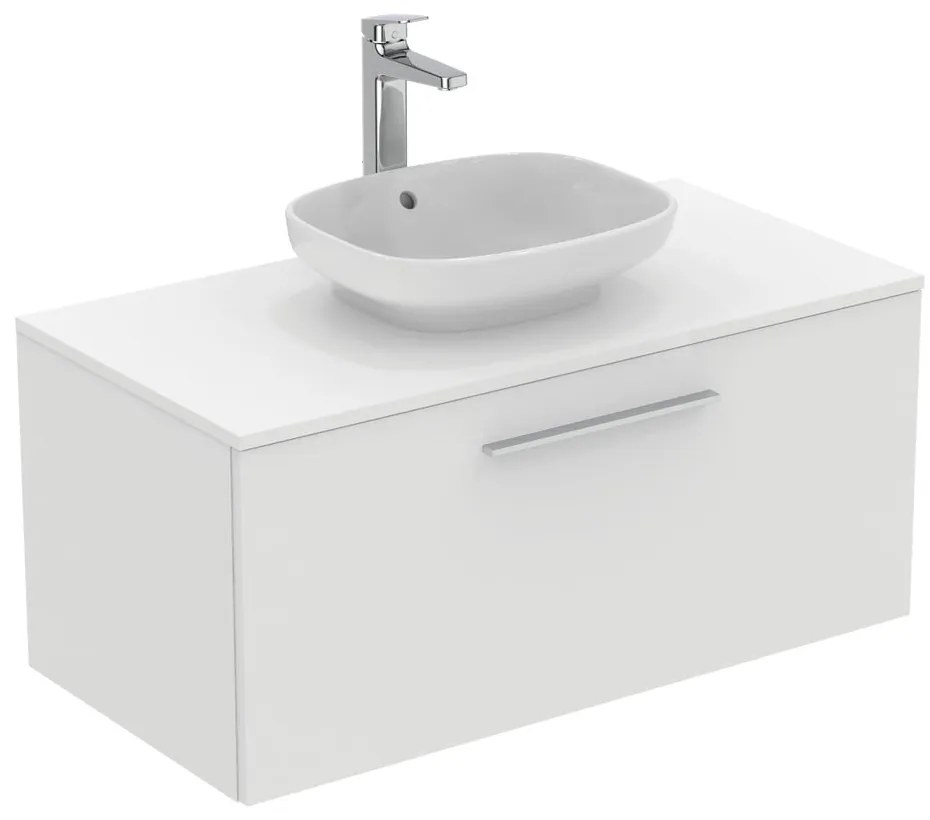 Doska pod umývadlo v dekore duba v prírodnej farbe 60x51 cm i.Life B – Ideal Standard