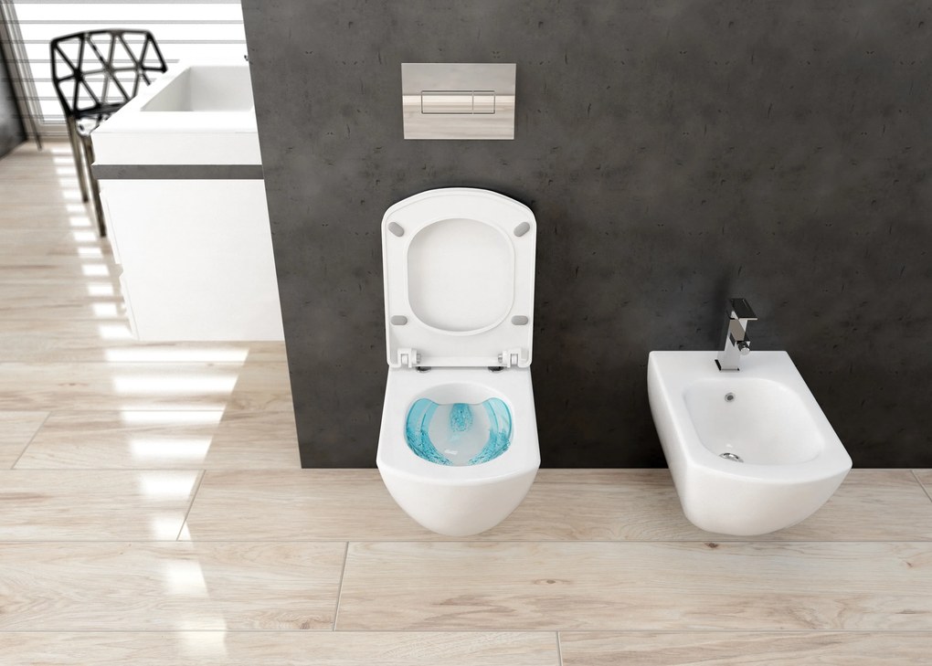 Deante Závesný bidet Anemon - CDZ 6BPW, biely